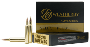 Weatherby H303220ELDX Select Plus 30-378 Wthby Mag 220 gr 3050 fps Hornady ELD-X 20rd Box