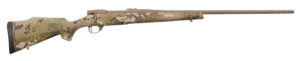 Bergara Rifles B14S521SP B-14 Wilderness Ridge SP 308 Win 4+1 18 Threaded  Sniper Gray Cerakote Barrel/Rec  SoftTouch Woodland Camo Synthetic Stock  Omni Muzzle Brake”