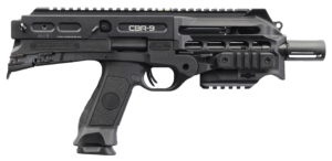 Maxim Defense MXM48174 CPS MD9 9mm Luger Caliber with 5.50″ Barrel Urban Grey Anodized Metal Finish Black Maxim CQB Brace & Polymer Grip Right Hand
