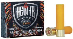 HEVI-Shot HS1007 HEVI-18 Turkey TSS 410 Gauge 3″ 13/16 oz 1090 fps Tungsten 7 Shot 5 Bx/10 Cs