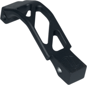 Timber Creek Outdoors AROTGBL AR Oversized Trigger Guard Drop-In Black Anodized For AR-Platform