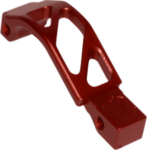 Timber Creek Outdoors AROTGR AR Oversized Trigger Guard Drop-In Red Anodized Aluminum For AR-Platform