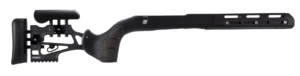 WOOX LLC SHGNS00205 Exactus Precision Stock Remington 700 BDL Long Action Rifle Midnight Gray Finish