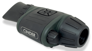 Steiner 9501 Cinder Thermal Monocular Matte Black 3x40mm AO 320×240 Resolution 1x/2x/4x Zoom Features E-Compass