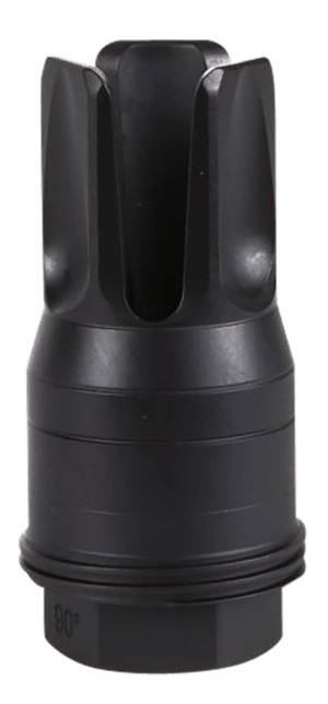 Sig Sauer SL55612X2890DEGF Clutch-Lok QD Q.D. Flash Hider Black Stainless Steel with 5/8 24 tpi Threads for 5.56mm 90 Degree Taper”