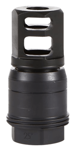 Sig Sauer SL55612X2890DEGM Clutch-Lok QD Muzzle Brake Black Stainless Steel with 5/8 24 tpi Threads for 5.56mm 90 Degree Taper”