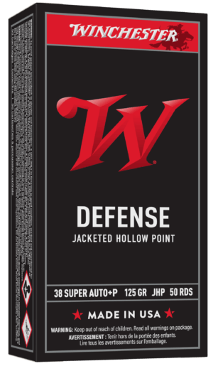Winchester Ammo USA38AJHP USA Target 38 Special 125 gr Jacketed Hollow Point (JHP) 50rd Box