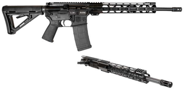 Diamondback DB1721K001 DB15 Combo 5.56x45mm NATO & 300 Blackout 16″ 30+1  Black  Carbon Rec  12″ M-LOK Handguard  Magpul Carbine Stock & Grip  Includes 2 Uppers