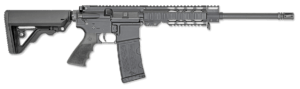 Rock River Arms BLK1850 LAR-15M CAR A4 300 Blackout 30+1 16″ Black R4 Handguard Tactical Carbine Stock Overmolded A2 Grip Railed Gas Block