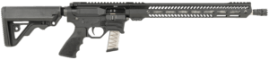 Rock River Arms BT91700V1 LAR-BT9G R9 Competition 9mm Luger 16″ Stainless Black RRA NSP-2 Stock & Hogue Grip