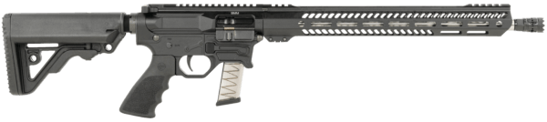 Rock River Arms BT91700V1 LAR-BT9G R9 Competition 9mm Luger 16″ Stainless Black RRA NSP-2 Stock & Hogue Grip