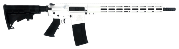 Great Lakes Firearms GL15223WHT AR-15 223 Wylde 16″ 30+1 White Rec Black Stock & Grip
