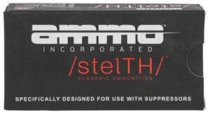 Ammo Inc 45230TMCSTL stelTH Self Defense 45 ACP 230 gr Total Metal Case (TMC) 50rd Box