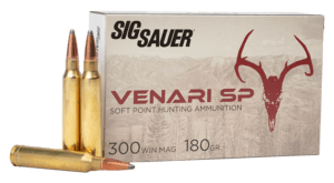 Sig Sauer V3006SP165-20 Venari 30-06 Springfield 165 gr 2900 fps Soft Point (SP) 20rd Box