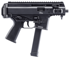 B&T Firearms 36176502 ACP9K  9mm Luger 30+1 4.30  Black  Tele Brace Adapter  Polymer Grip  Ambi Controls (OEM Mag)”
