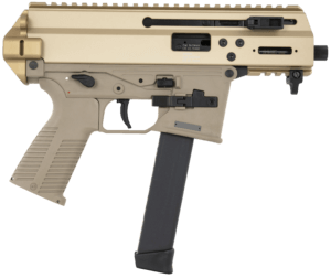 B&T Firearms 36176502CT APC9K  9mm Luger 30+1 4.30  Coyote Tan  Tele Brace Adapter  Polymer Grip  Ambi Controls (OEM Mag)”