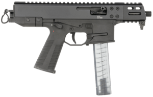 B&T Firearms 450002G GHM9  9mm Luger 33+1 6.90  Tri-Lug Threaded Muzzle  Black  No Brace  Polymer Grips  Ambi Controls (Glock Mag Compatible)”