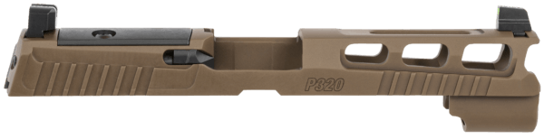 Sig Sauer 8900953 P320 Sig P320 9mm Luger PVD Coyote Brown Stainless Steel Optic Ready Slide XRAY3 Suppressor Sights Compatible With ROMEO1 & ROMEO Pro
