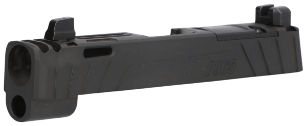 Sig Sauer 8901047 P365 Sig P365/P365XL/P365X 9mm Luger Nitride Black Stainless Steel Optic Ready/Integrated Compensator Slide XRAY3 Suppressor Sights Compatible With ROMEOZERO/ROMEOZERO Elite