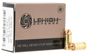 Lehigh Defense LA40115XD Xtreme Defense  40 S&W 115 gr Lehigh Defense XD FMT 20rd Box