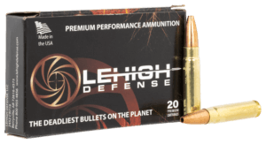 Lehigh Defense LA300HMR125CC Controlled Chaos 300 HAM’R 125 gr Lehigh Defense Controlled Chaos 20rd Box