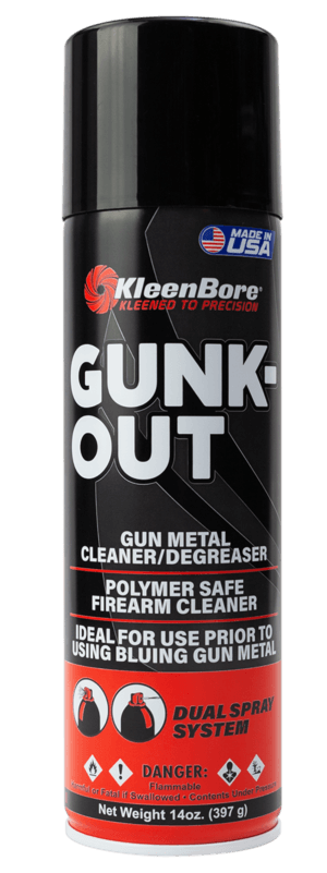 KleenBore GO5A Gunk-Out Gun Metal Cleaner/Degreaser 14 oz. Aerosol