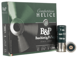 B&P 12B1FEL7 Competition Helice 12 Gauge 2.75 1 oz 7.5 Shot 10rd Box”