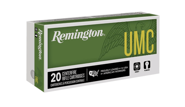 Remington Ammunition 21203 UMC Target 224 Valkyrie 75 gr Full Metal Jacket (FMJ) 20rd Box