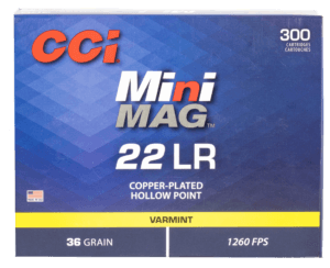 CCI 958 Maxi-Mag Varmint 22 WMR 40 gr Jacketed Hollow Point (JHP) 200rd Box