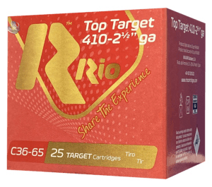 Rio Ammunition RC3675 Top Target 410 Gauge 2.50″ 1/2 oz 25rd Box