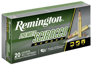 Remington Ammunition 21485 Premier Match 308 Win 168 gr Sierra MatchKing BTHP (SMBTHP) 20rd Box