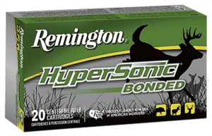 Remington Ammunition 29009 HyperSonic Bonded Hunting 30-06 Springfield 180 gr PSP Core-Lokt Ultra Bonded (PSPCLUB) 20rd Box