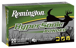 Remington Ammunition 28955 HyperSonic Bonded Hunting 270 Win 140 gr PSP Core-Lokt Ultra Bonded (PSPCLUB) 20rd Box