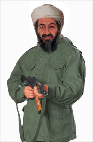 Action Target 1RT100 Military Terrorist Photo Osama Bin Laden Heavy Paper Hanging 24″ x 38″ Multi-Color 100 Per Box