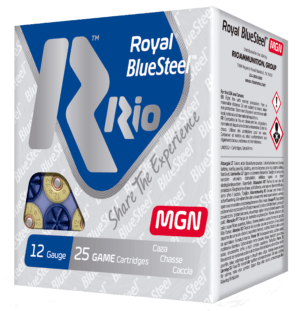 Rio Ammunition RBSM362 Royal BlueSteel Magnum 12 Gauge 3″ 1 1/4 oz 2 Shot 25 Bx/ 10 Cs