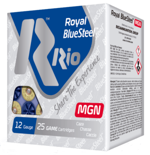 Rio Ammunition RBSM363 Royal BlueSteel Magnum 12 Gauge 3″ 1 1/4 oz 3 Shot 25rd Box