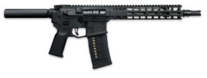 Radian Weapons R0052 Model 1 Pistol 300 Blackout 9″ 30+1 Radian Black Cerakote Black Magpul