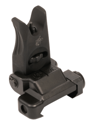 Knights Armament 25654 Micro Front Sight Folding Black for AR-Platform