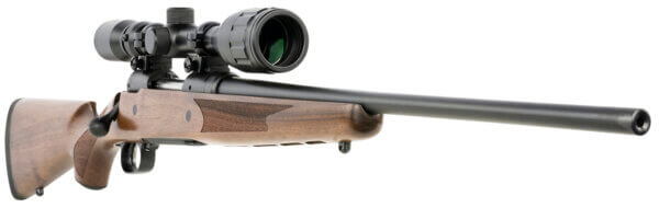 Savage Arms 18707 110 Lightweight Hunter XP 7mm-08 Rem 4+1 20″ Black Oxide Metal Hardwood Stock Bushnell 4-12x40mm Scope