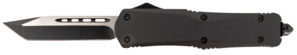 Steel River Knives T624BT Spartan  3.75″ Tanto Black/Silver 440C SS Blade 5.5″ Black Aluminum Zinc Alloy Handle