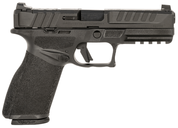 Springfield Armory EC9459BLCU Echelon 9mm Luger 10+1 (2) 4.50″ Black Optic Cut Serrated Slide Polymer Frame with Pic. Rail Interchangeable Backstrap Grip Tactical U-Notch/Tritium Sight