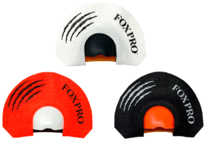 Foxpro HOWLERPACK Predator Combo Diaphragm Call Rabbit/Coyote Sounds Attracts Coyotes Black/Red/White 3 Pack