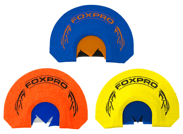 Foxpro CSSPURTKRCOMBO Spurtaker Combo Diaphragm Call Attracts Turkey Blue/Orange/Yellow 3 Pack