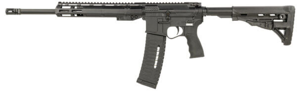 ET Arms Inc ETAGOMEGA55611ML60 Omega-15  5.56x45mm NATO 60+1 16  Black  Polymer Rec/Handguard  ATI SR-1 Deluxe Stock  Flip Up Sights”