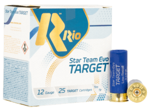 Rio Ammunition STT32LR75 Team Target 12 Gauge 2.75″ 1 1/8 oz 25rd Box