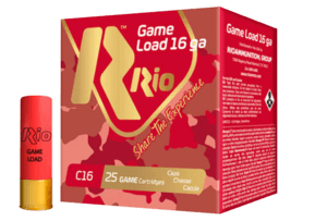 Rio Ammunition RCHV1675 Game Load 16 Gauge 2.75″ 1 1/8 oz 25rd Box