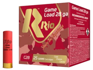 Rio Ammunition RCHV286 Game Load 28 Gauge 2.75″ 1 oz 25rd Box