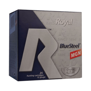 Rio Ammunition RBSM323 Royal BlueSteel 12 Gauge 3″ 1 1/8 oz 3 Shot 25rd Box