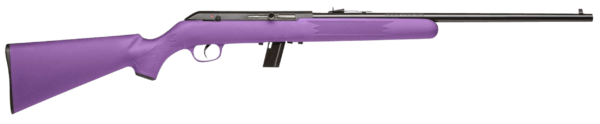 Savage Arms 40219 64 F 22 LR 10+1 21″ Blued Barrel/Rec (Drilled & Tapped) Purple Synthetic Stock Open Sights