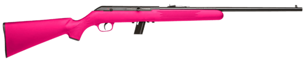 Savage Arms 40218 64 F 22 LR 10+1 21″ Blued Barrel/Rec (Drilled & Tapped) Pink Synthetic Stock Open Sights